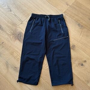 Xtansuo Medium Navy Cropped Joggers